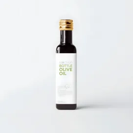 Black Glass Olive Oil Bottle 01